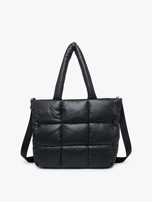 Kiersten Puffer Hobo w/ Strap