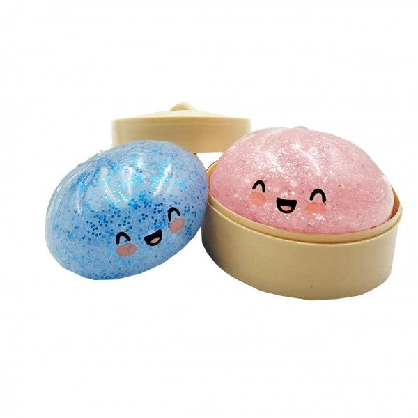 Glitter Dumpling Squishy Toy