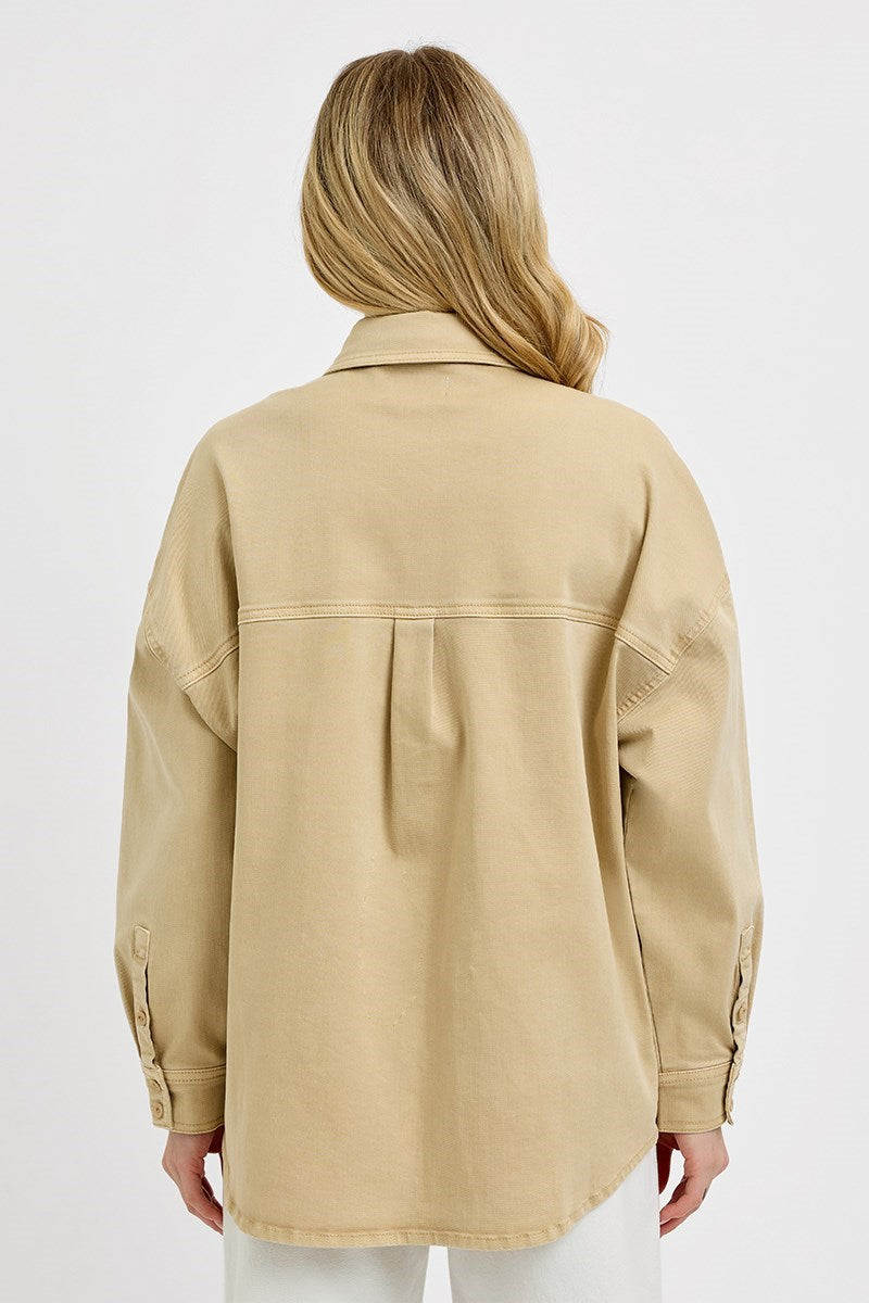 Risen Oversized Shirt Jacket